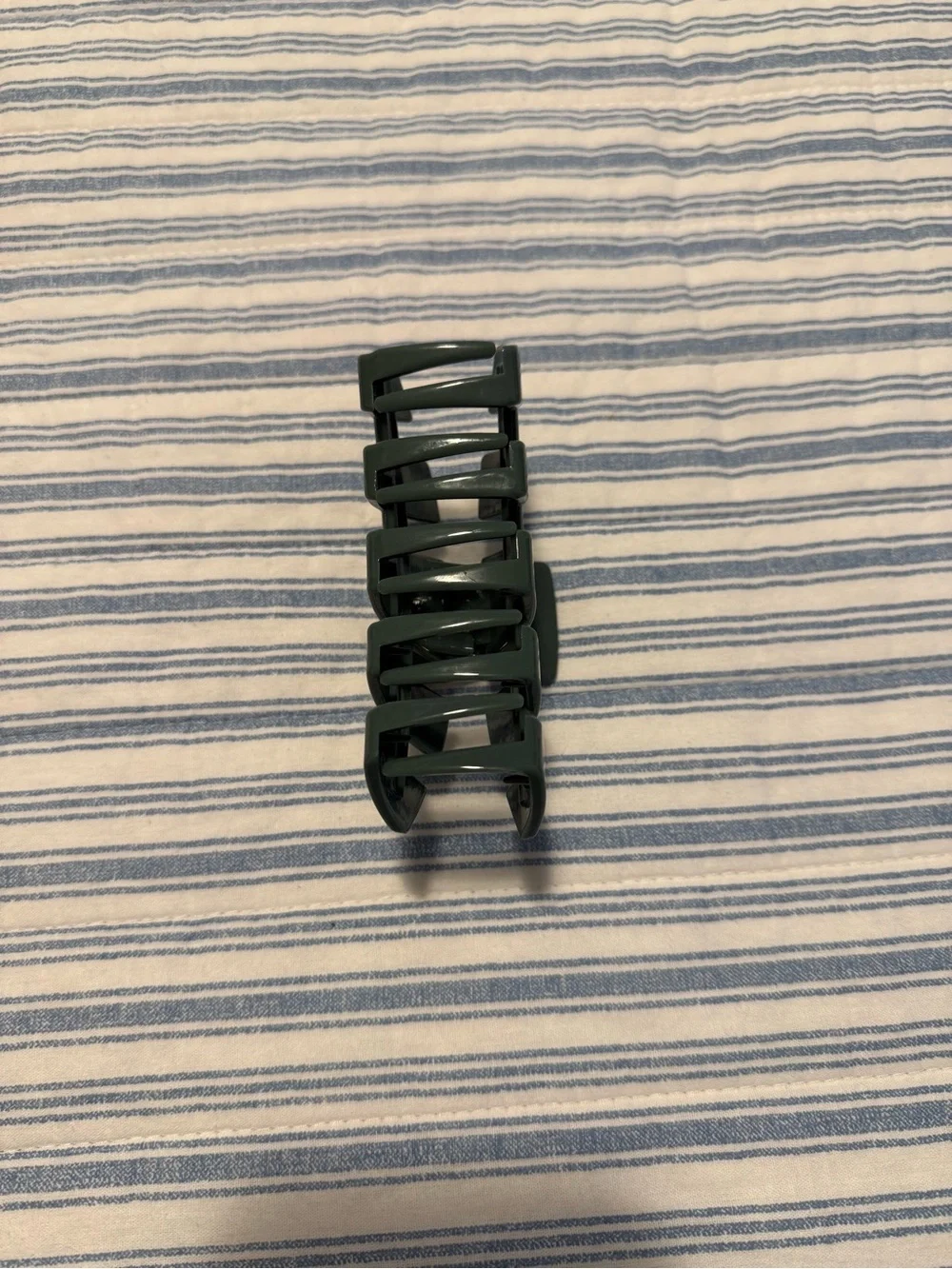 Teleties Medium Dark Teal Green Hair Clip